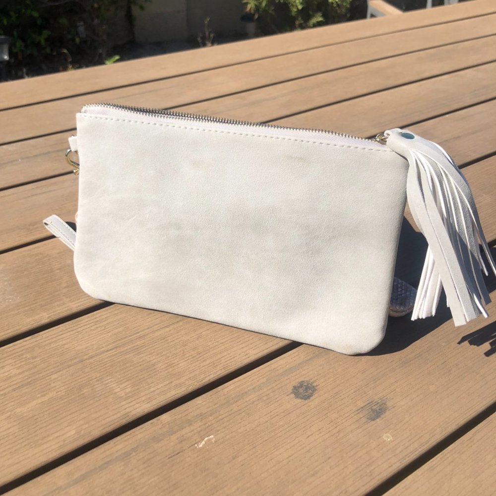 Cream Clutch